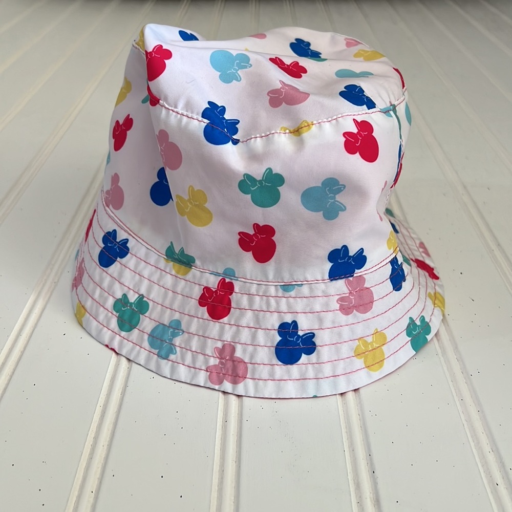 NWOT Disney Minnie Mouse Baby Girl Bucket Hat (Reversible)